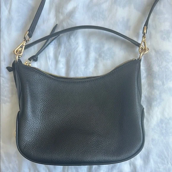 Michael Kors Black Leather Shoulder Bag - Picture 3 of 5